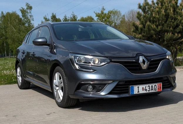 Renault Megane cena 47109 przebieg: 64300, rok produkcji 2019 z Rzeszów małe 352